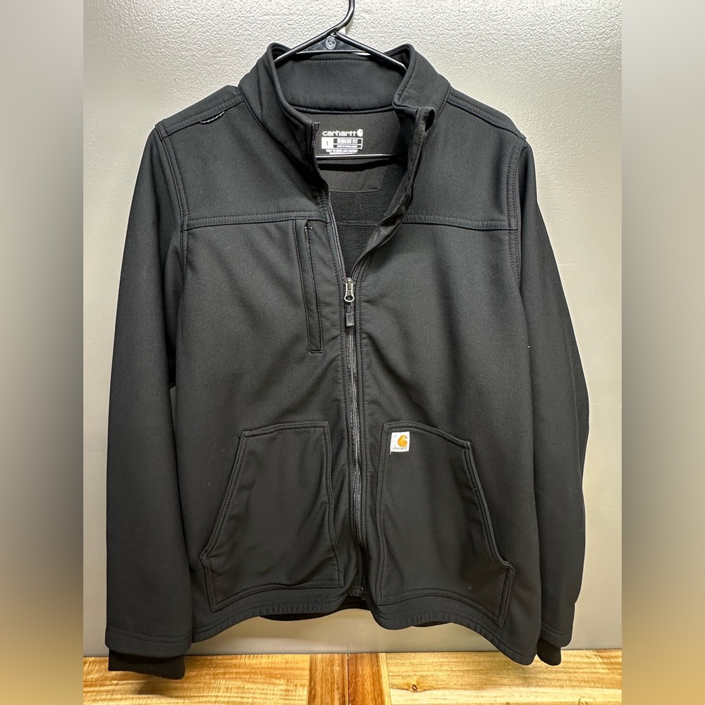 WOMEN'S RUGGED FLEX PEAK BONDED FLEECE SCRUB JACKET